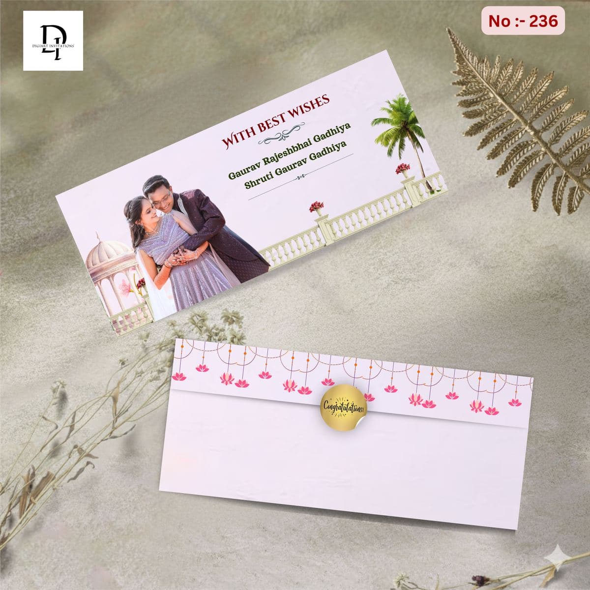 Hanging Lotus Shagun Cover