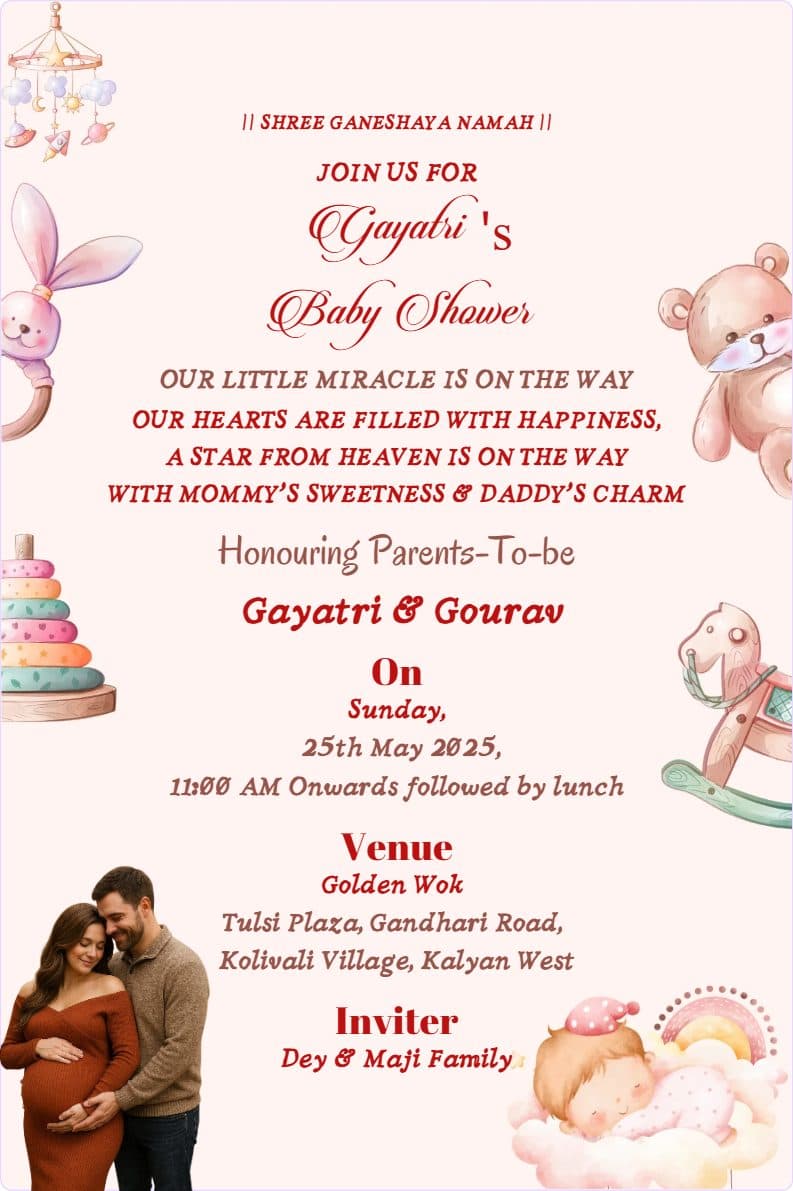 “Pastel Teddy Bear Baby Shower Theme
