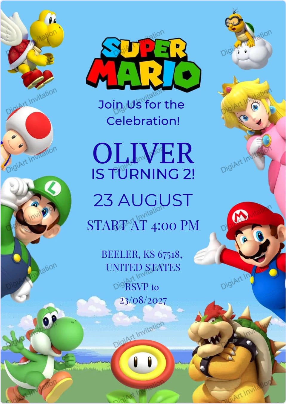 Super Mario Birthday Party